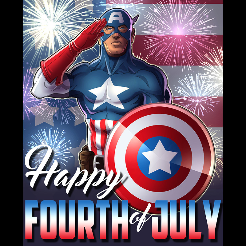 Captain America Fourth of July