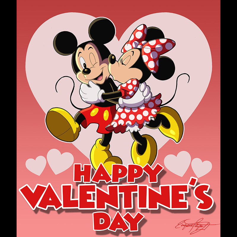 Mickey and Minnie Valentine's Day